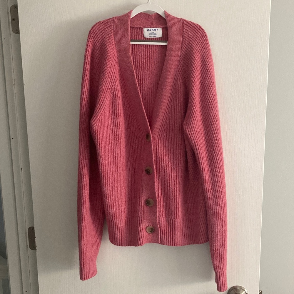 Old Navy Women's Rose Cardigan Sweater medium tall